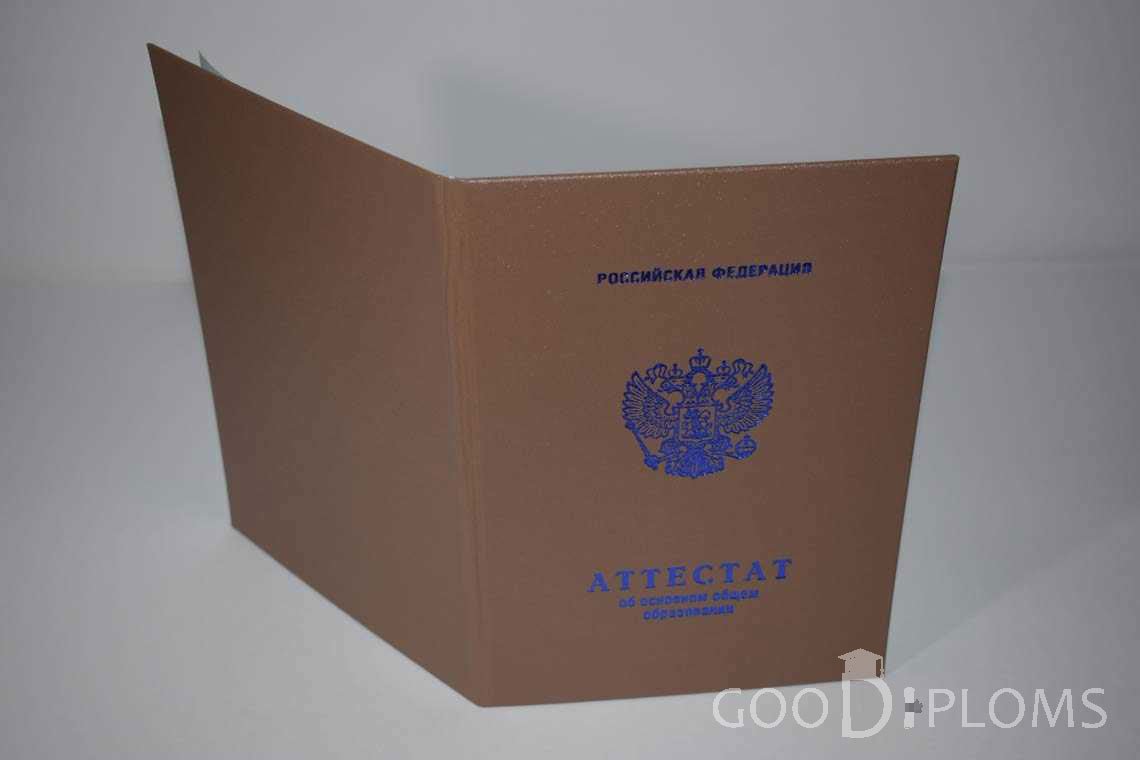 Аттестат За 9 Класс - Обратная Сторона период выдачи 2010-2013 -  Ангарск