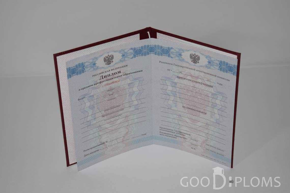 Диплом Техникума с Отличием в период c 2011 по 2013 год - Ангарск
